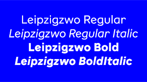 Example font Leipzigzwo #1